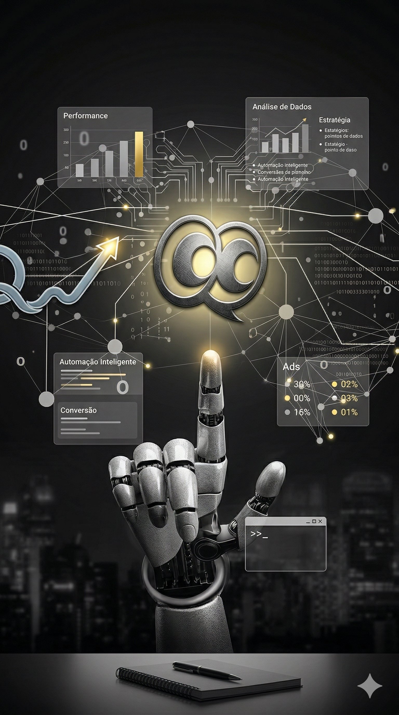 marketing automatizado com inteligência artificial — automação inteligente e análise de dados para empresas